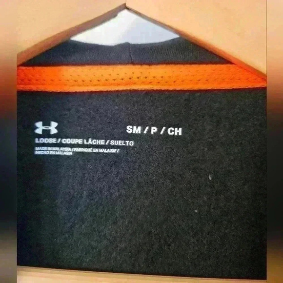 NEW UNDER ARMOURMens Rival Fleece Alma Mater Full-Zip Hoodie - Picture 3 of 5